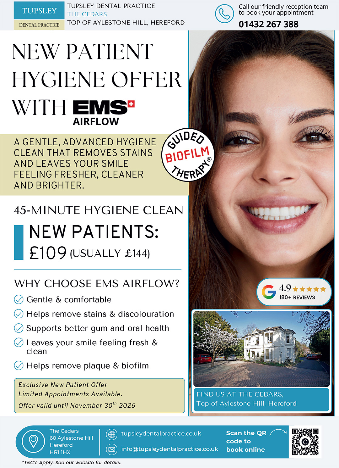 Book an appointment at Tupsley Dental